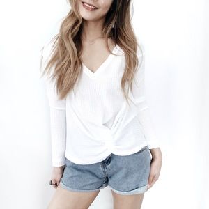 ‘Aliyah’ Front Twist Knit